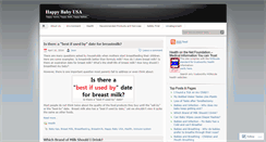 Desktop Screenshot of happybabyusa.org