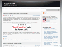 Tablet Screenshot of happybabyusa.org